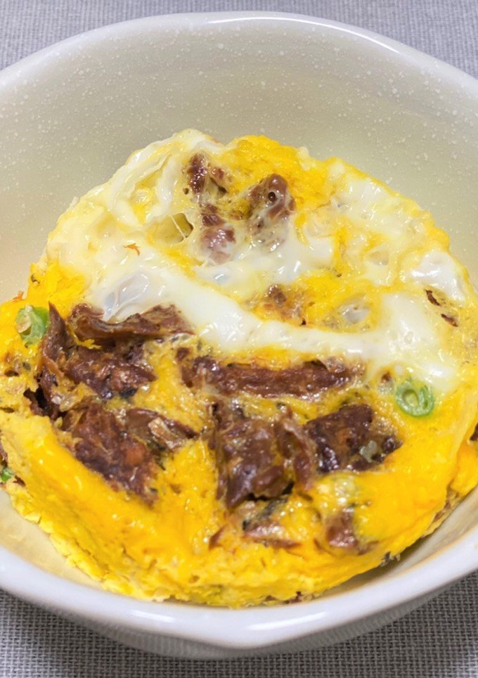 さんまのかば焼き缶の卵とじ-レシピのメイン写真