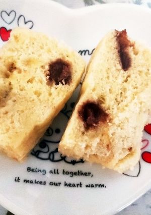 レシピアレンジおからチョコバナナ蒸しパン-レシピのメイン写真