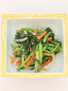 春菊とにんじんのナムル-レシピのメイン写真