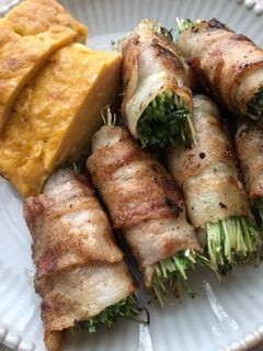 水菜たっぷり豚バラまき焼き-レシピのメイン写真