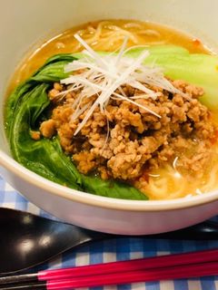 坦々麺!辛くない濃厚スープ♡-レシピのメイン写真