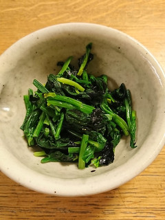 ほうれん草の韓国のりナムル-レシピのメイン写真