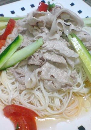 美味い♪さっぱりそうめん♪-レシピのメイン写真