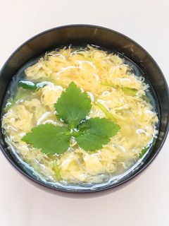 春雨入りかきたま汁-レシピのメイン写真