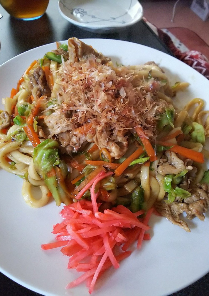 ＊簡単すぐできる焼きうどん＊-レシピのメイン写真