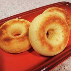 ポリ袋で簡単　焼きドーナツ-レシピのメイン写真