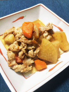 【やわらか】豚バラ大根withにんじん-レシピのメイン写真