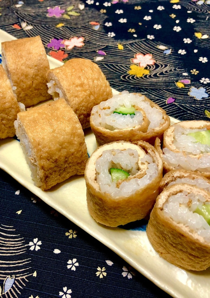 薄揚げで作る＊いなり巻き寿司-レシピのメイン写真