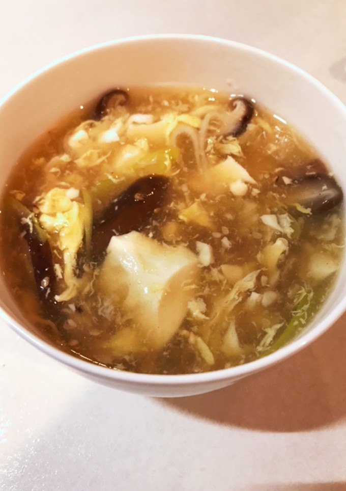 トロトロ豆腐とたまごの中華スープ-レシピのメイン写真