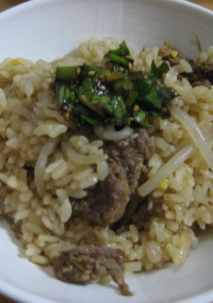 牛肉ともやし☆韓国風炊き込みご飯-レシピのメイン写真