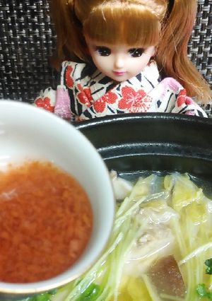リカちゃん♡おたすけ甘酢水炊き梅甘酢たれ-レシピのメイン写真