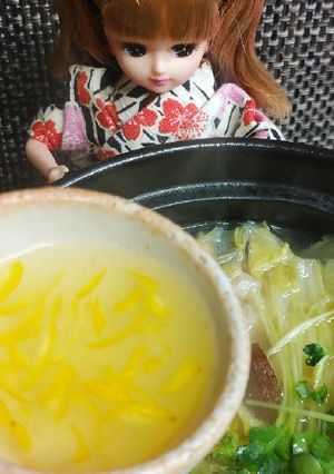 リカちゃん♡お助け甘酢水炊き柚子甘酢だれ-レシピのメイン写真
