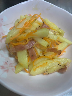 じゃがいものシャキシャキ炒め-レシピのメイン写真