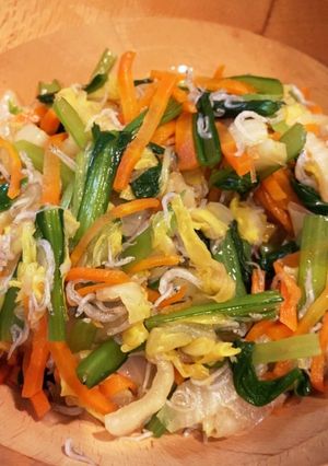 【給食の味】白菜とじゃこのサラダ-レシピのメイン写真