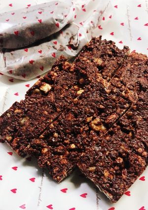 バレンタインに☆チョコマーブルバー♪-レシピのメイン写真