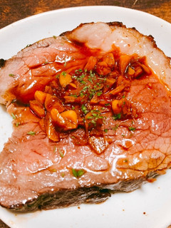 肉を食え!!ニンニク香るレアステーキ-レシピのメイン写真
