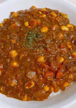 美容にもダイエットにも！キーマカレー風-レシピのメイン写真