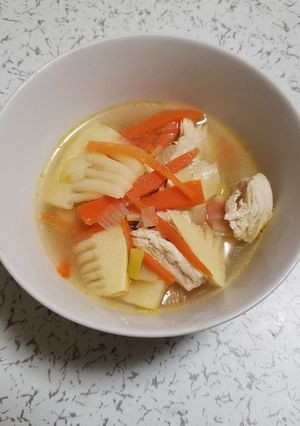超簡単!たけのこたっぷり中華スープ-レシピのメイン写真