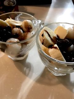 白玉&タピオカ&チョコバナナアイス-レシピのメイン写真