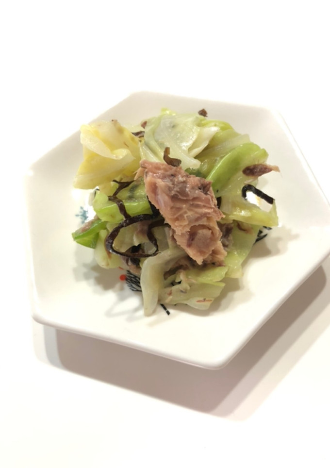 キャベツと鯖缶の塩昆布和え-レシピのメイン写真