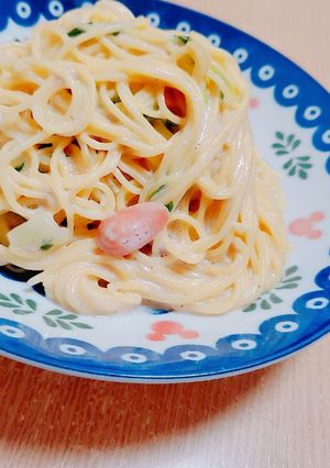 牛乳パスタ(カルボナーラ風)-レシピのメイン写真