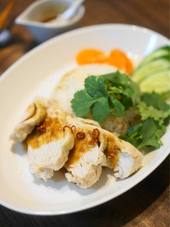 鶏むね肉下味冷凍(塩麴)でカオマンガイ-レシピのメイン写真