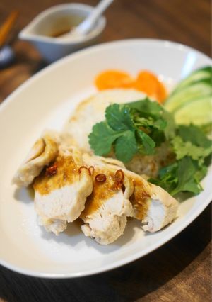 鶏むね肉下味冷凍（塩麴）でカオマンガイ-レシピのメイン写真
