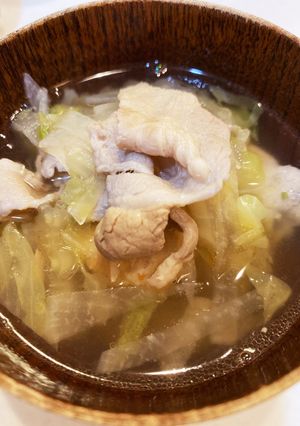 ほっこりあったか冬の鍋風スープ-レシピのメイン写真