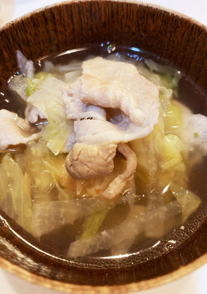 ほっこりあったか冬の鍋風スープ-レシピのメイン写真