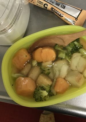 離乳食 お麩とブロッコリーのとろ煮-レシピのメイン写真