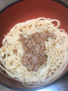 簡単☆納豆パスタ-レシピのメイン写真