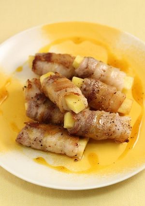 簡単！肉巻き☆豚ばらスイートポテト-レシピのメイン写真