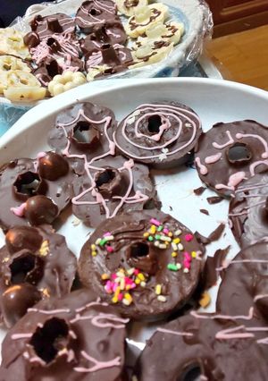 まるいチョコクランチ☆バレンタイン-レシピのメイン写真