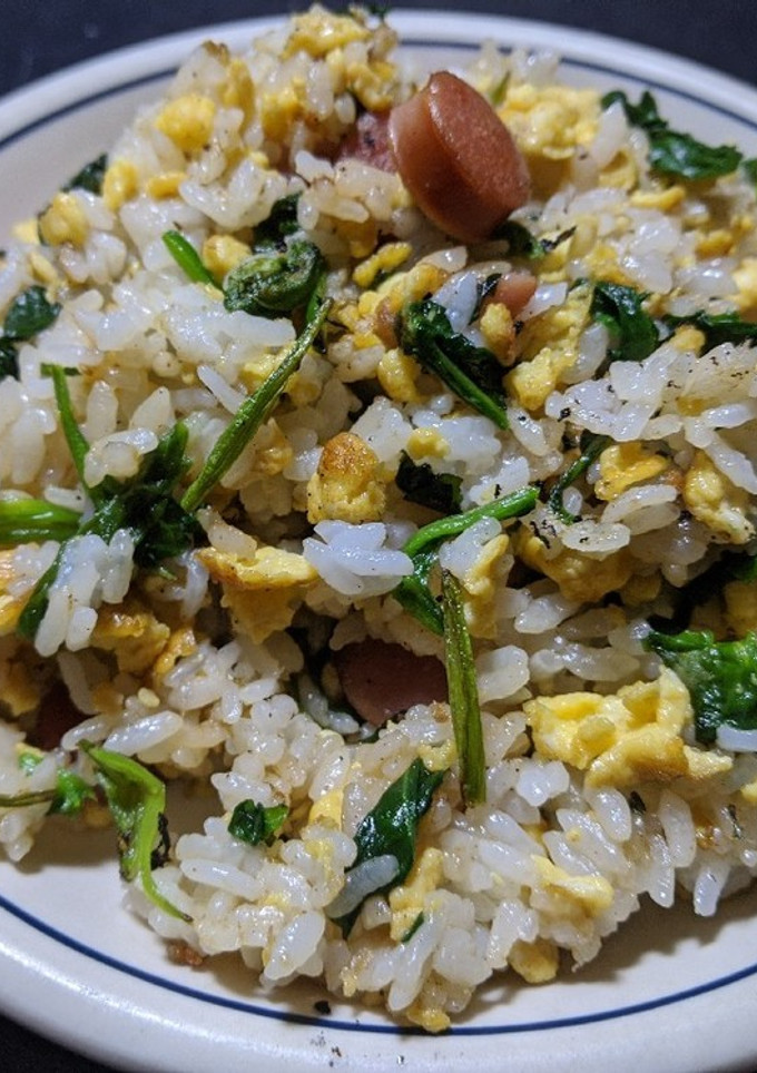 大根の葉のマヨネーズ風炒飯-レシピのメイン写真
