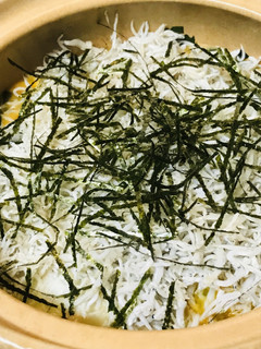 出汁が沸いたら10分●しらすたっぷり雑炊-レシピのメイン写真