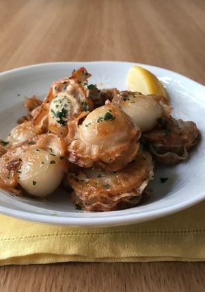 ホタテのレモンバター醤油ソテー-レシピのメイン写真
