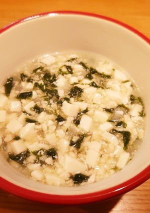 【離乳食】後期☆豆腐の鶏そぼろあんかけ-レシピのメイン写真