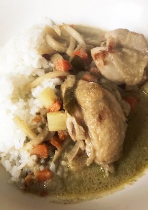 簡単グリーンカレー-レシピのメイン写真
