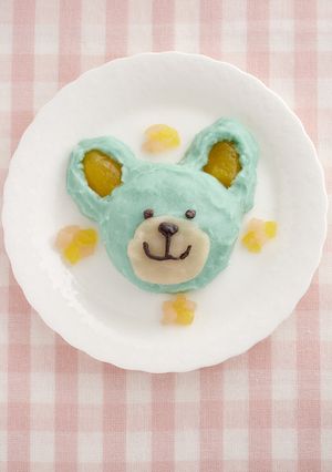 介護食　くま（メディベア）のおはぎ-レシピのメイン写真