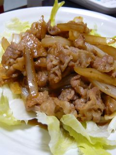 簡単♡柚子わさびで焼肉のタレ炒め-レシピのメイン写真