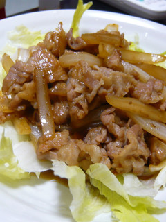 簡単♡柚子わさびで焼肉のタレ炒め-レシピのメイン写真