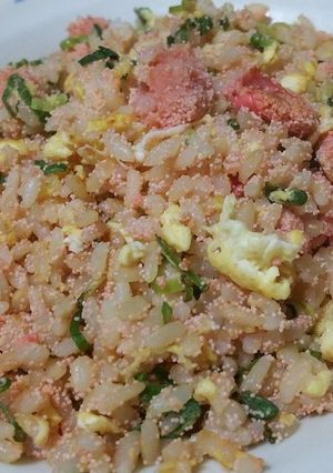 たらこ炒飯-レシピのメイン写真