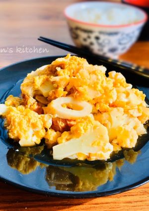 ヘルシーおかず♪カリフラワーの卵とじ-レシピのメイン写真