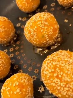 かぼちゃのゴマチーズダンゴ-レシピのメイン写真