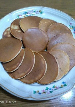 生地に刻みチョコを練り込むミニパンケーキ-レシピのメイン写真
