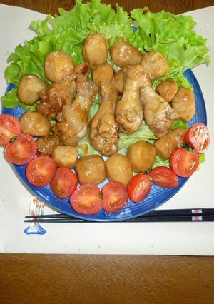 鶏手羽元と里芋の八角煮-レシピのメイン写真