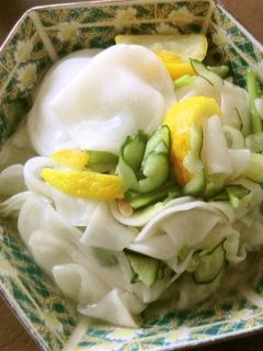 かぶとキュウリの柚子まるごと塩サラダ-レシピのメイン写真