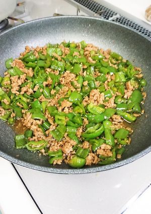 あまあまピーマンご飯-レシピのメイン写真