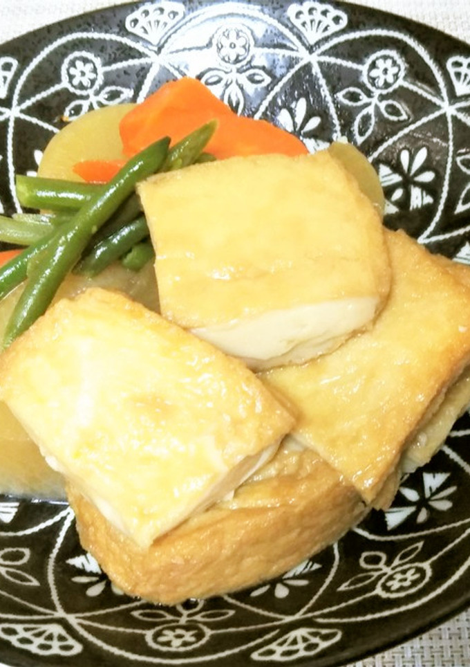 相模屋・絹厚揚げと大根の煮物-レシピのメイン写真