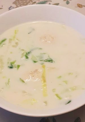 ジタンさんのミルクスープ(中華風)-レシピのメイン写真